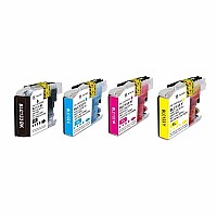 Brother LC133 - LC131 Value Pack (4 x 600 Pages) - Compatible