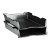 Italplast greenR Stackable Black Letter Tray A4