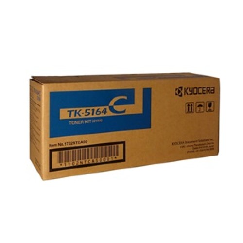Kyocera TK5164C Cyan Toner - M6040CDN P7040CDN - Genuine Kyocera TK5164C Cyan Toner - M6040CDN P7040CDN - Genuine