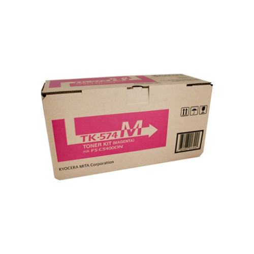 Kyocera TK574M Magenta Toner - FSC5400DN - Genuine Kyocera TK574M Magenta Toner - FSC5400DN - Genuine