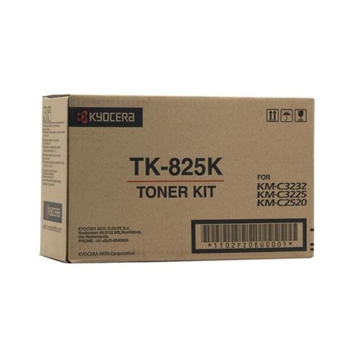 Kyocera TK825K Black Toner Cartridge - Genuine Kyocera TK825K Black Toner Cartridge - Genuine