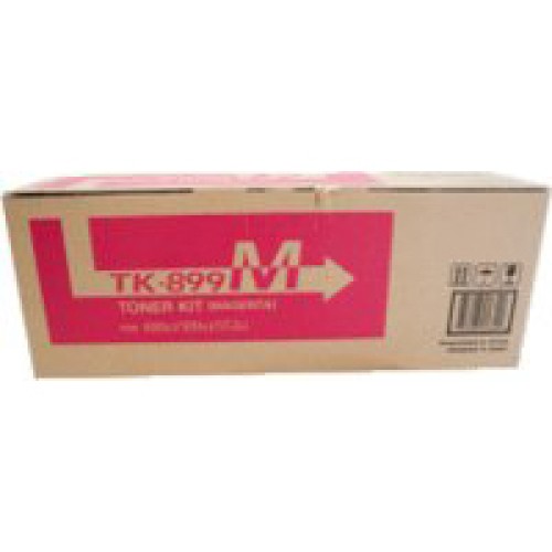 Kyocera TK899M Magenta Toner 6,000 Pages - Genuine Kyocera TK899M Magenta Toner 6,000 Pages - Genuine