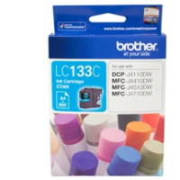 Brother LC133C Ink Cartridge - Cyan - Genuine