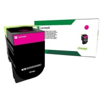 Lexmark 708HM - 70C8HM0 Magenta Toner 3,000 pages - Genuine Lexmark 708HM - 70C8HM0 Magenta Toner 3,000 pages - Genuine