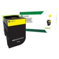 Lexmark 808HY - 80C8HYE Yellow Toner 3,000 Pages - Genuine