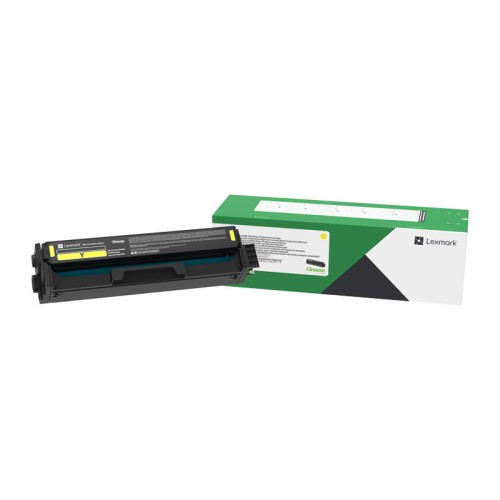 Lexmark 20N30Y0 Yellow Toner 1,500 Pages - Genuine Lexmark 20N30Y0 Yellow Toner 1,500 Pages - Genuine