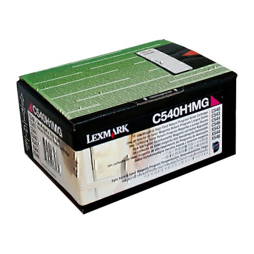 Lexmark C540H1MG Magenta Toner 2,000 Pages - Genuine Lexmark C540H1MG Magenta Toner 2,000 Pages - Genuine