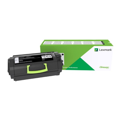 Lexmark 62D3H0E Black Toner Cartridge 25,000 Pages - Genuine Lexmark 62D3H0E Black Toner Cartridge 25,000 Pages - Genuine