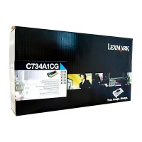 Lexmark C734 Cyan Toner Cart