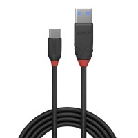 Lindy 1m USB C-A  3A Cable BL