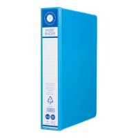 OSC Insert Binder 3D 38mm 250 Sheets Blue A4