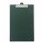 OSC Clipboard PVC Single Foolscap Green