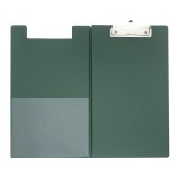 OSC Clipboard PVC Double Foolscap Green