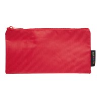 Pencil Case Flat Red 210x110mm