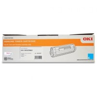 Oki 46443107 Cyan Toner - C833 C843 - Genuine