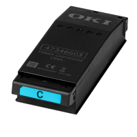 Genuine Oki ES6450 Cyan Toner YA8001-1088G039 Genuine Oki ES6450 Cyan Toner YA8001-1088G039