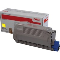 Oki 45396205 Yellow Toner Cartridge 11,500 Pages - Genuine