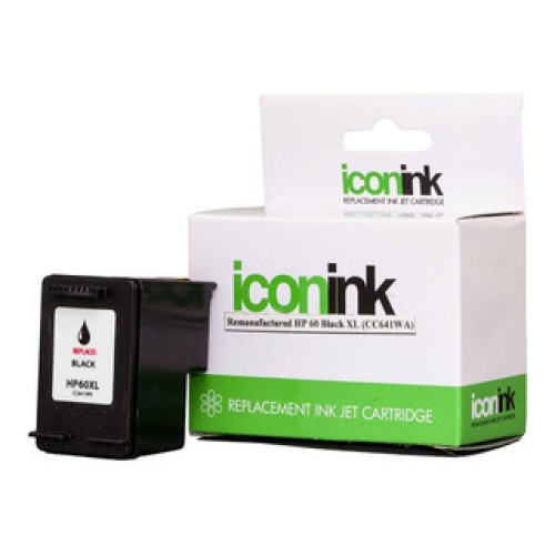 HP 60XL CC641WA Hi-Yield Black Ink Cartridge - Compatible HP 60XL CC641WA Hi-Yield Black Ink Cartridge - Compatible