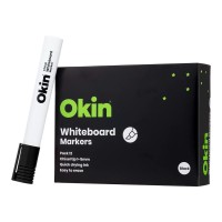 Okin Whiteboard Marker Chisel Tip Black