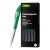 Click Ballpoint Pen 10-pack 1.0mm Medium Tip Green