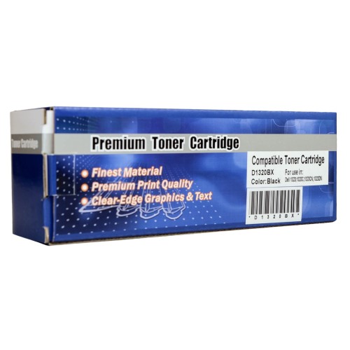 Dell 1320XB Black Toner - 2000 Pages - Compatible Dell 1320XB Black Toner - 2000 Pages - Compatible