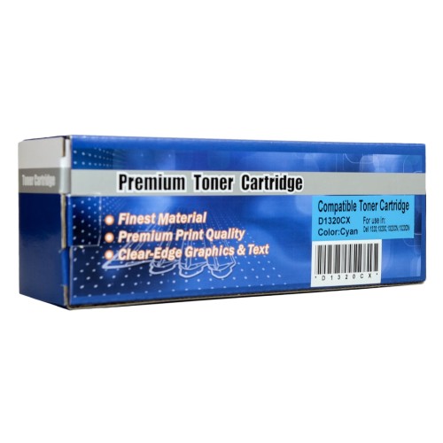 Dell 1320C Cyan Toner - 2000 Pages - Compatible Dell 1320C Cyan Toner - 2000 Pages - Compatible