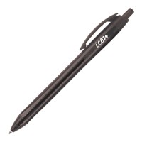 Ballpoint Retractable Pen Triangular Medium Black