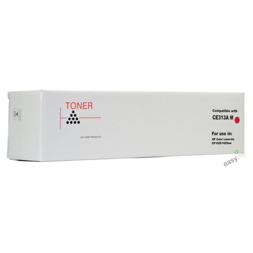 HP 126A Magenta Toner Cartridge - CE313A - Compatible HP 126A Magenta Toner Cartridge - CE313A - Compatible