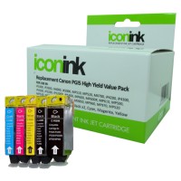 Canon CLi8 and PGI5 Value Pack of 5 - Compatible