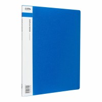Display Book A4 with Insert Spine 10 Pocket Blue