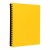 Refillable Display Book 20 Pocket Yellow