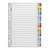 Cardboard Indices with Reinforced Tabs A-Z Coloured