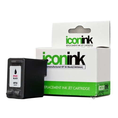 HP 56 C6656AA Black Ink Cartridge - Compatible HP 56 C6656AA Black Ink Cartridge - Compatible