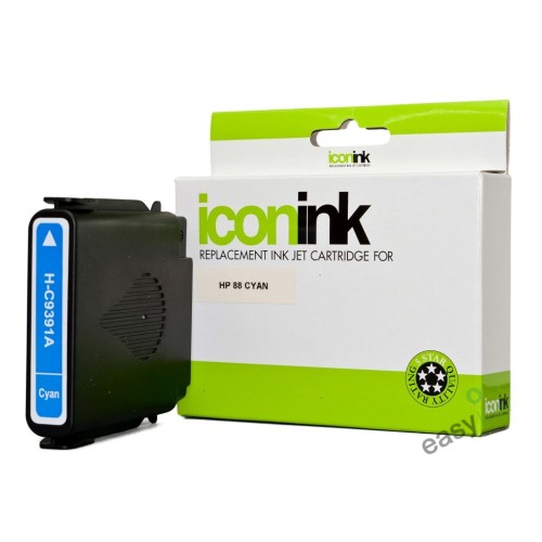 HP 88XL C9391A Large Cyan Ink Cartridge - Compatible HP 88XL C9391A Large Cyan Ink Cartridge - Compatible