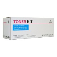 Kyocera TK554C Cyan Toner Cartridge - Compatible