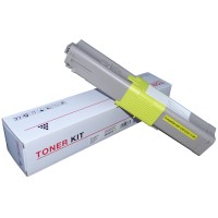 Oki C301 - 44973545 Yellow Toner Cartridge 1,500 Pages - Compatible WB Oki C301 - 44973545 Yellow Toner Cartridge 1,500 Pages - Compatible WB