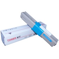Oki C510 - 44469727 Cyan Hi-Yield Toner 5,000 Pages - Compatible WB Oki C510 - 44469727 Cyan Hi-Yield Toner 5,000 Pages - Compatible WB