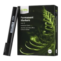 Permanent Marker Bullet Tip Black