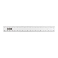 Ruler Clear 30cm