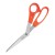 Scissor 8 Inch Orange Handle