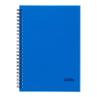Spiral Notebook A5 PP Cover Blue 200 pg