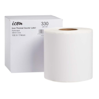 Thermal Labels Perforated 100mm x 174mm - 330 Labels