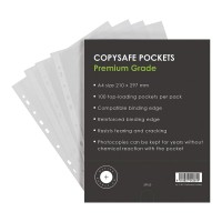 100 OSC Copysafe Pockets 50 Micron A4