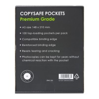 100 OSC Copysafe Pockets Premium 50 Micron A5