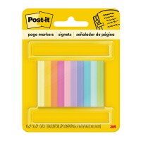 10-PK Post-it Page Markers 670-10AB 13mm x 43mm Assorted