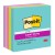 5-Pack Post-it Super Sticky Notes 654-5SSMIA 76x76mm Supernova (Miami)