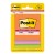 3-Pack Post-it Super Sticky Notes 3321-SSAU 76x76mm Energy (Rio)