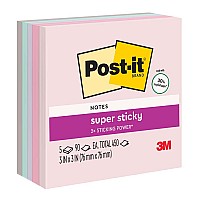5-Pack Post-it Rec Super Sticky Notes 654-5SSNRP 76x76mm Wanderlust (Bali)