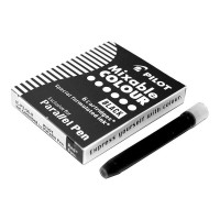 Pilot Parallel Pen Black Cartridge, Pack of 6 (IC-P3-S6-B)