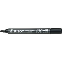 Pilot SCA 100 Permanent Marker Bullet Black (SCA-100-B)